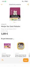Vitality Menjar Sec Gats Pollastre