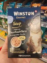 Winston Gourmet Soup rico en Filetes de Atún en Exquisita Caldo