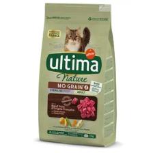 Affinity Ultima Pack ahorro: Ultima pienso para gatos (Nature No Grain Esterilizados con buey (4 x 1,1 kg))